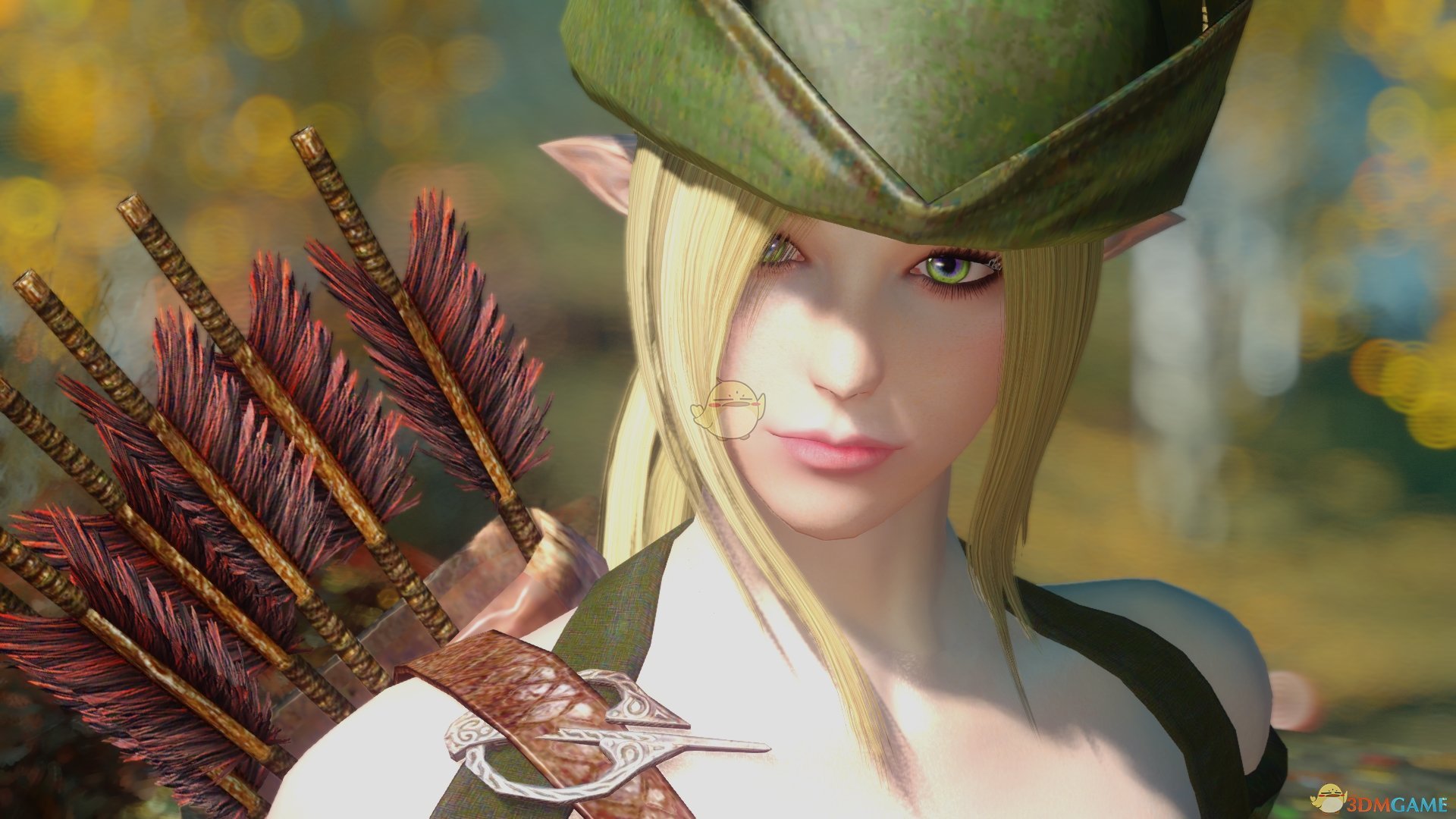 《上古卷轴5：天际》Evelyn美丽半精灵女性独立随从MOD