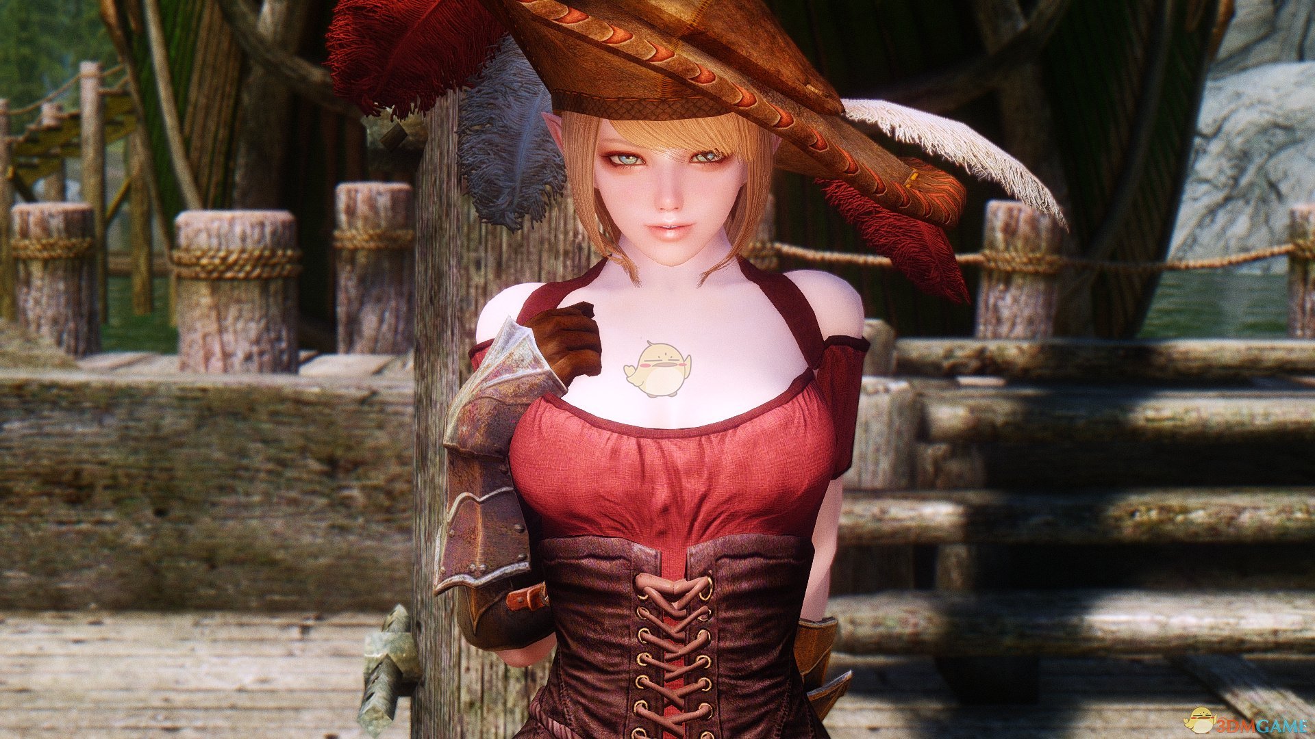 《上古卷轴5：天际》Betty性感女性战士随从MOD