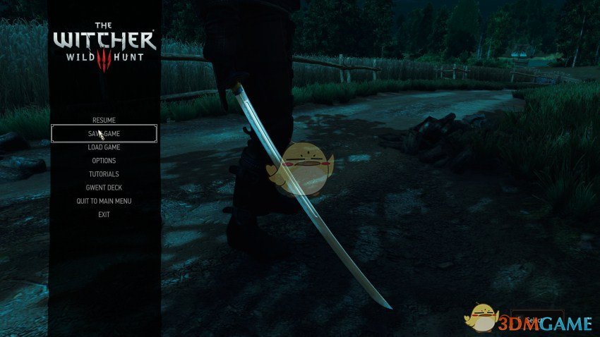 《巫师3：狂猎》4K纹理武士刀