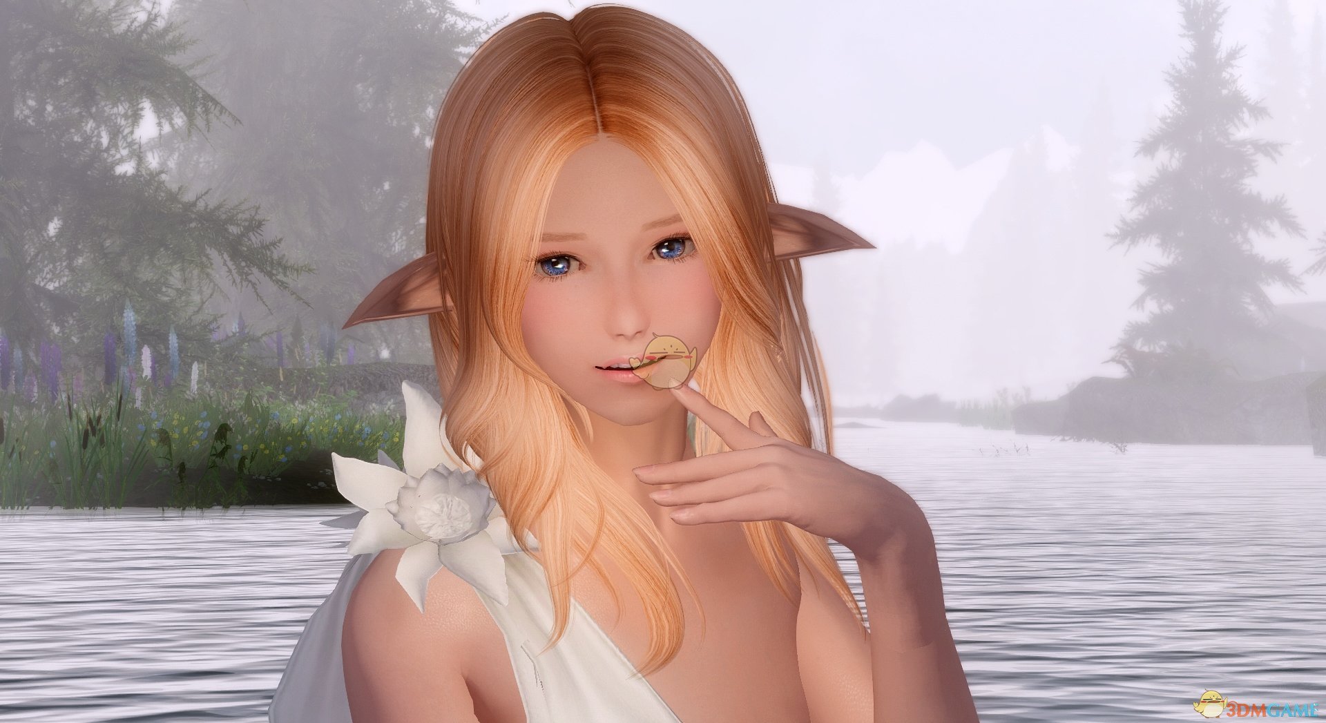 《上古卷轴5：天际》Cristina精灵美丽女性随从MOD