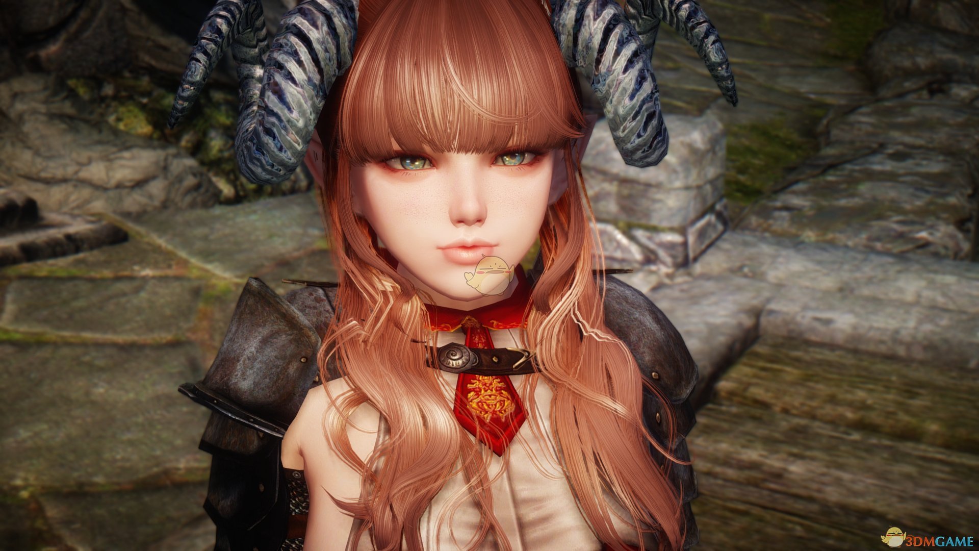 《上古卷轴5：天际》Sonya有羊角的性感女性随从MOD