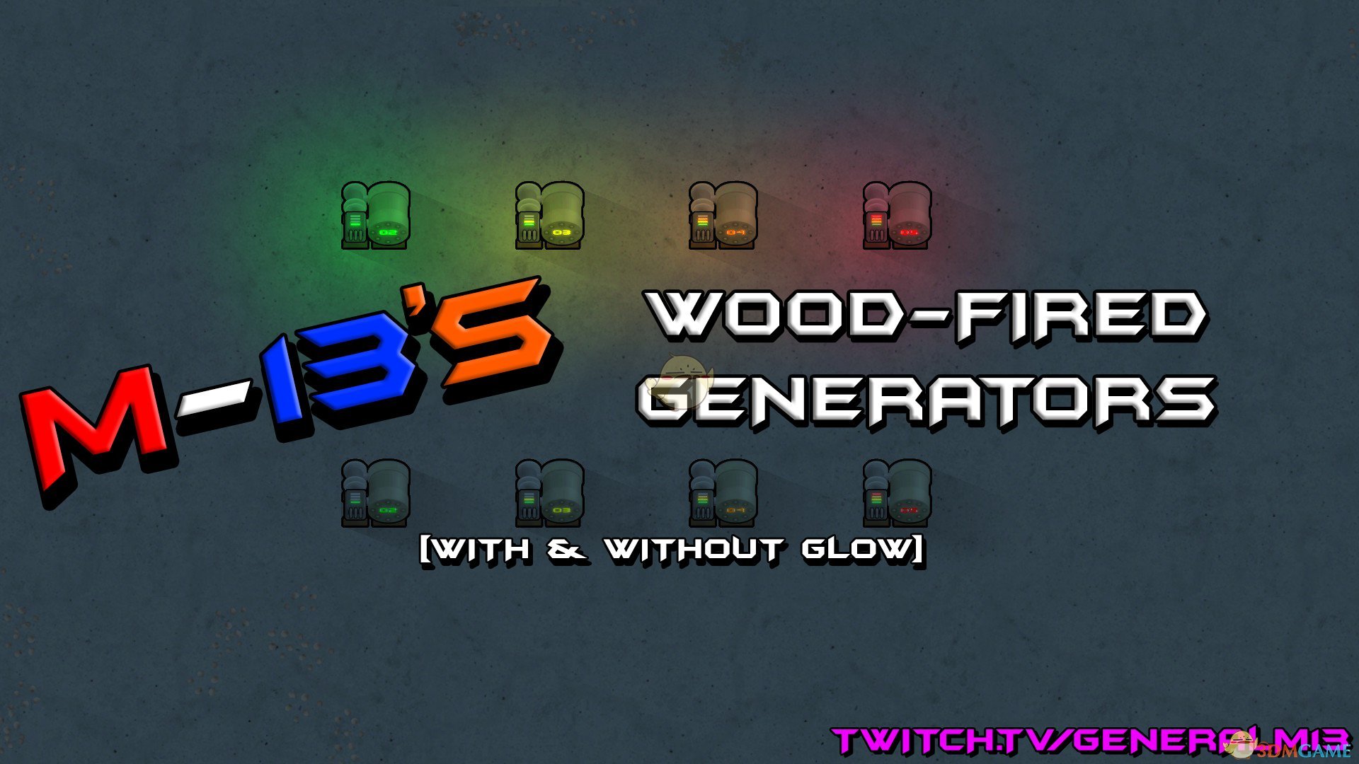 《边缘世界》新的木材化学燃烧发电机v1.0 MOD