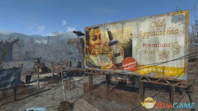 《辐射4》年代海报烧焦杂志集合MOD