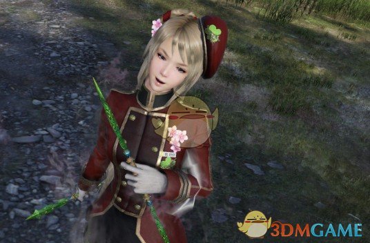 《无双大蛇3》酒红色关银屏传奇服装MOD