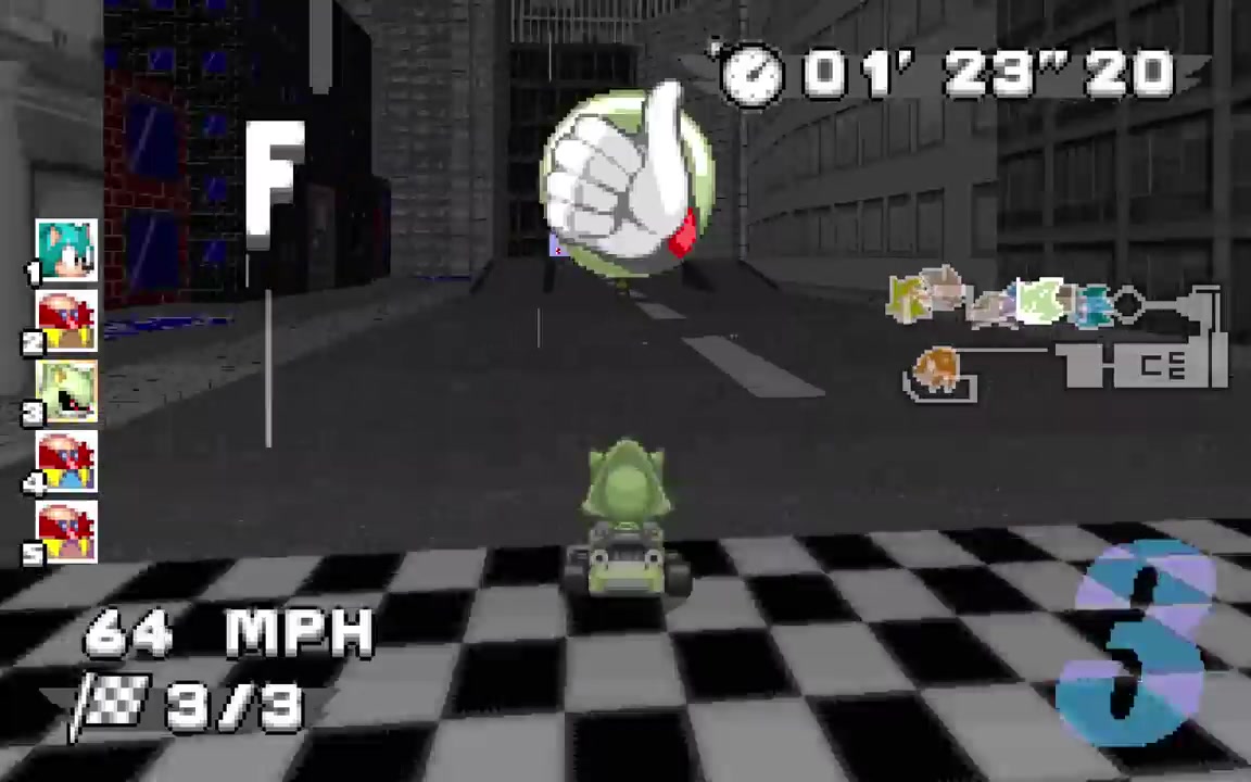 粉丝自制索尼克游戏《索尼克机器大战2赛车》推出