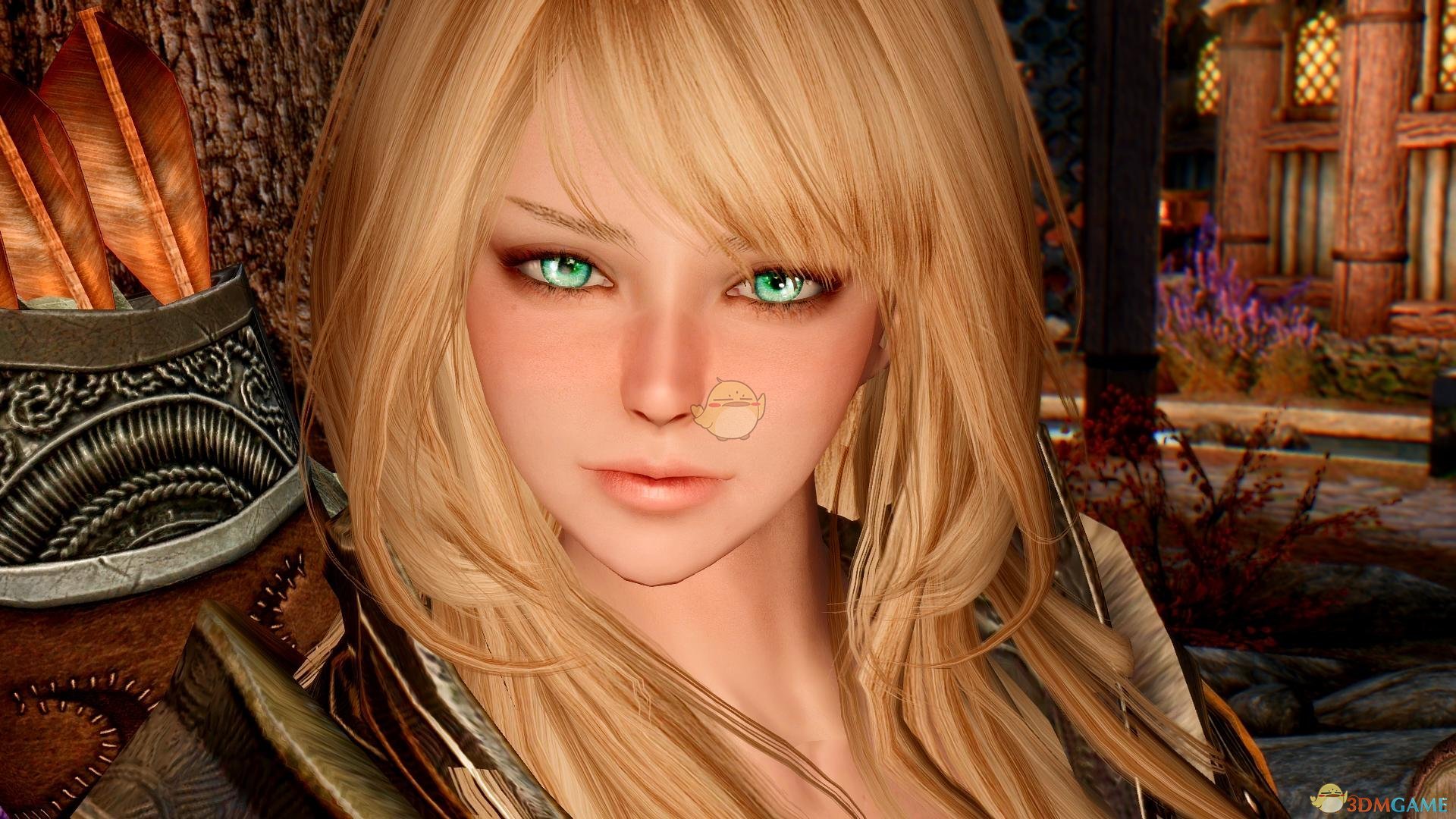 《上古卷轴5：天际》Ranger Tris金发火辣身材性感女性独立随从MOD