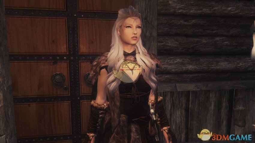《上古卷轴5：天际》Elena银发高冷系女性独立随从MOD
