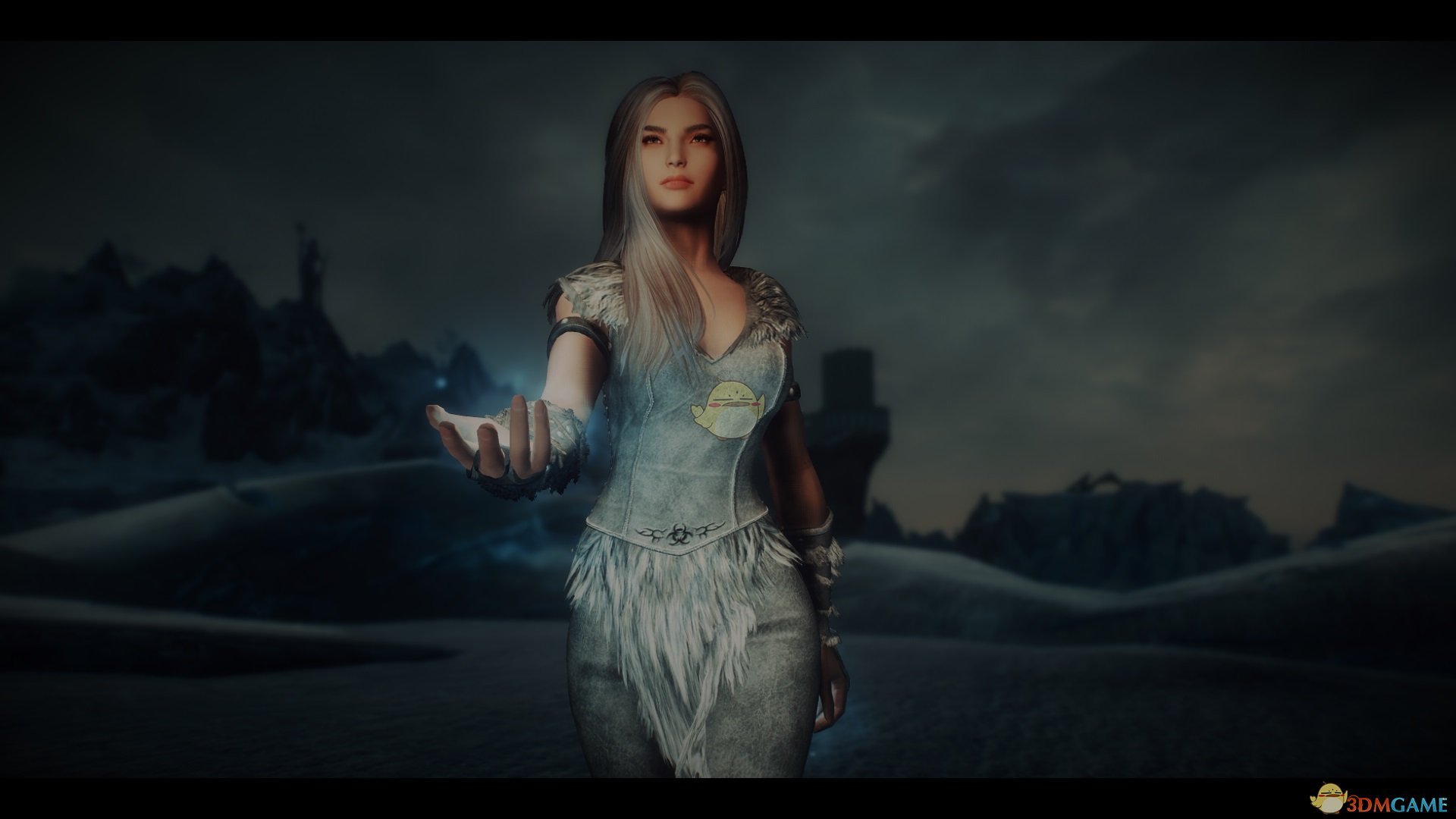 《上古卷轴5：天际重置版》Diin女性冰系法师独立随从MOD