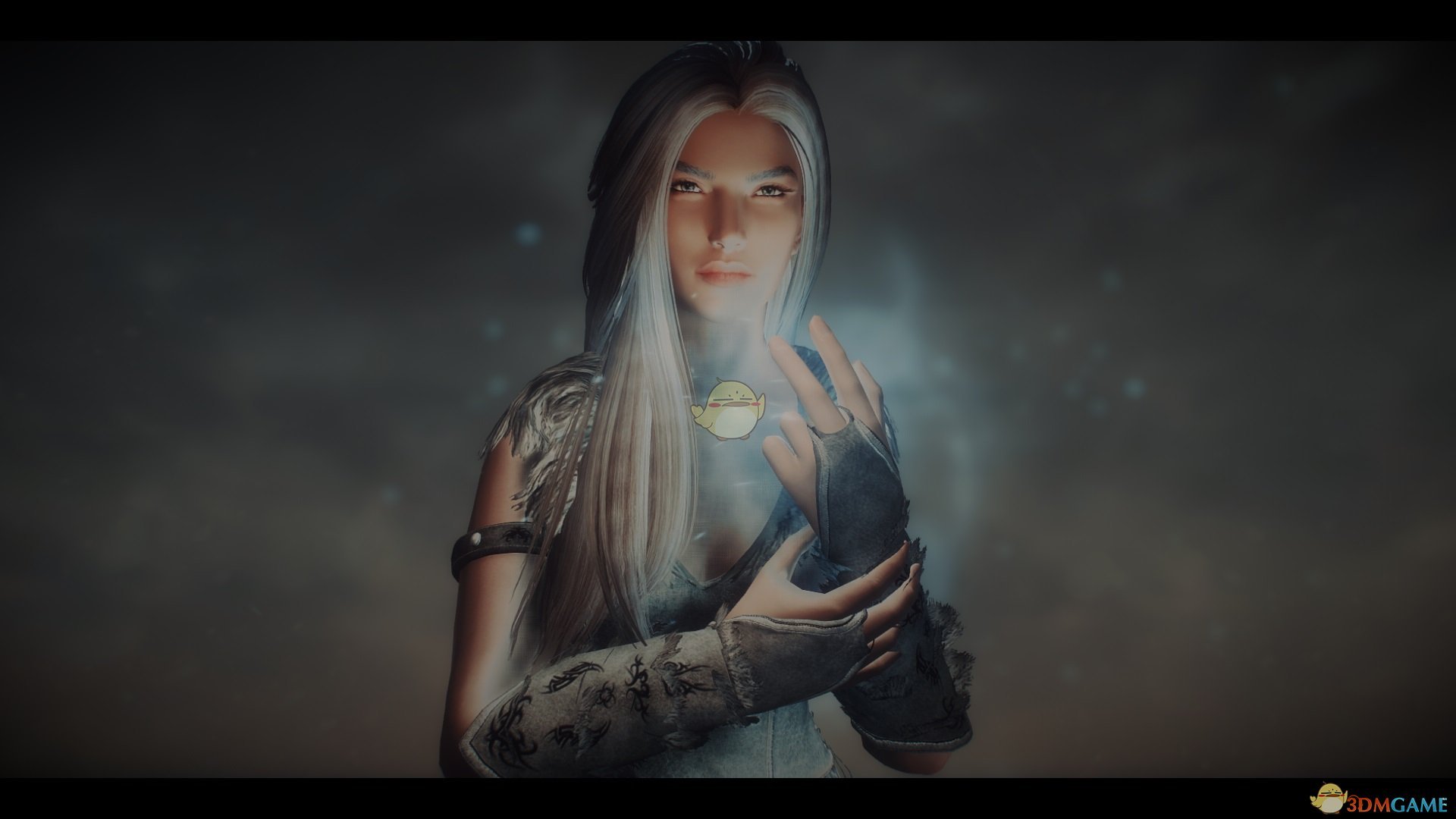 《上古卷轴5：天际重置版》Diin女性冰系法师独立随从MOD