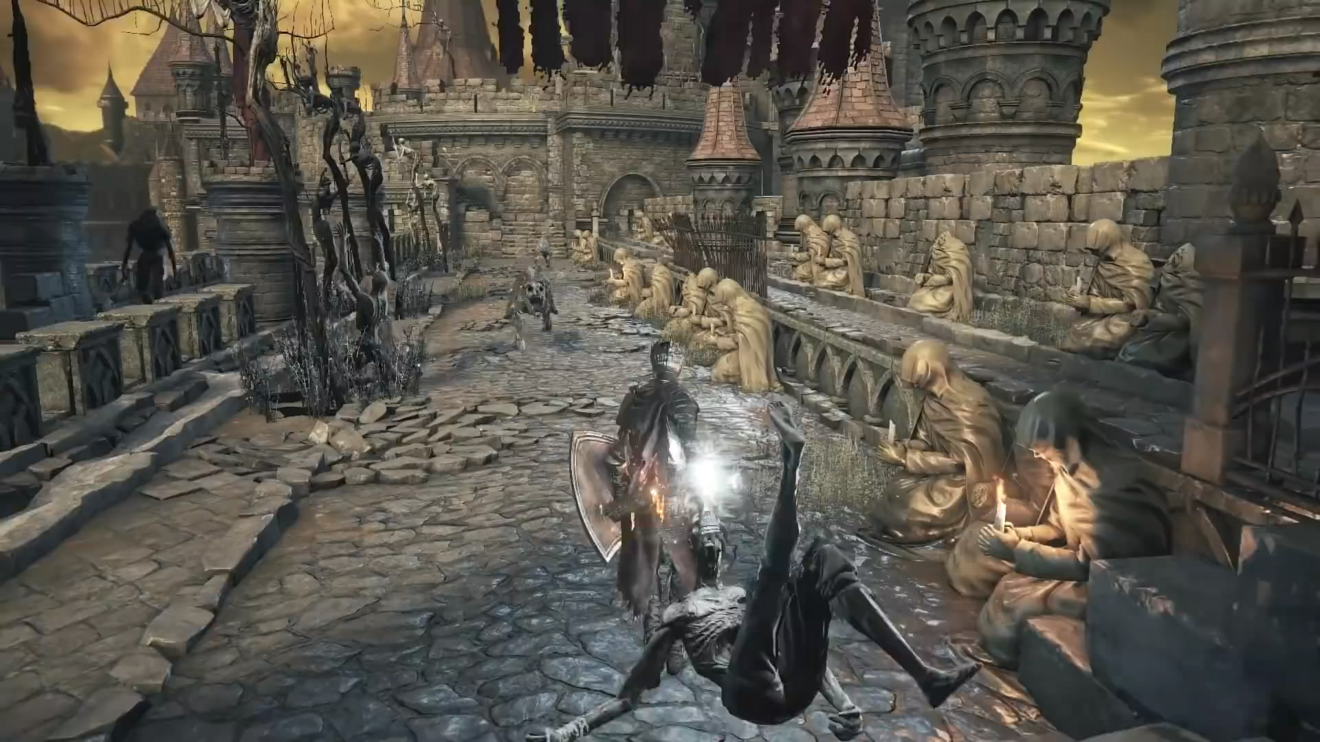 玩家发现《黑暗之魂3》删减内容 插剑献祭可建立篝火