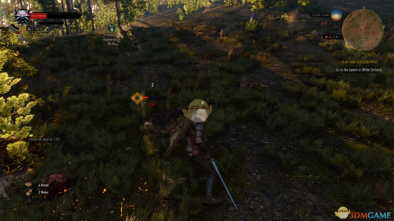 《巫师3：狂猎》去除自动切换武器MOD