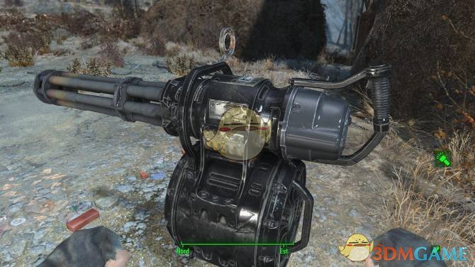 《辐射4》加特林机枪高清重制MOD