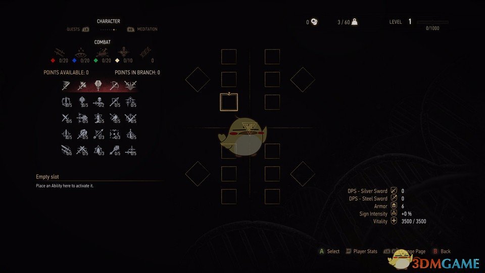 《巫师3：狂猎》解锁所有技能槽MOD