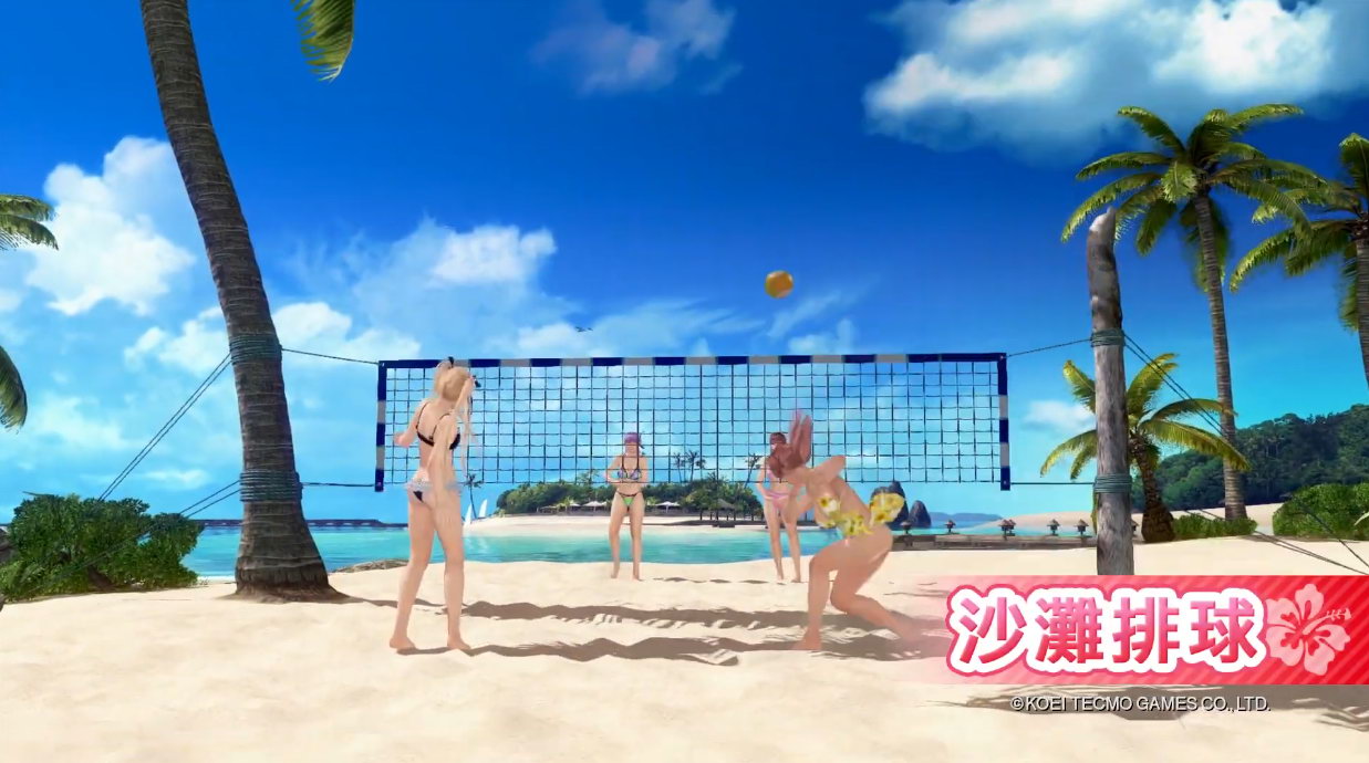 《死或生沙滩排球3：绯红》中文预告 妹纸展现性感身姿