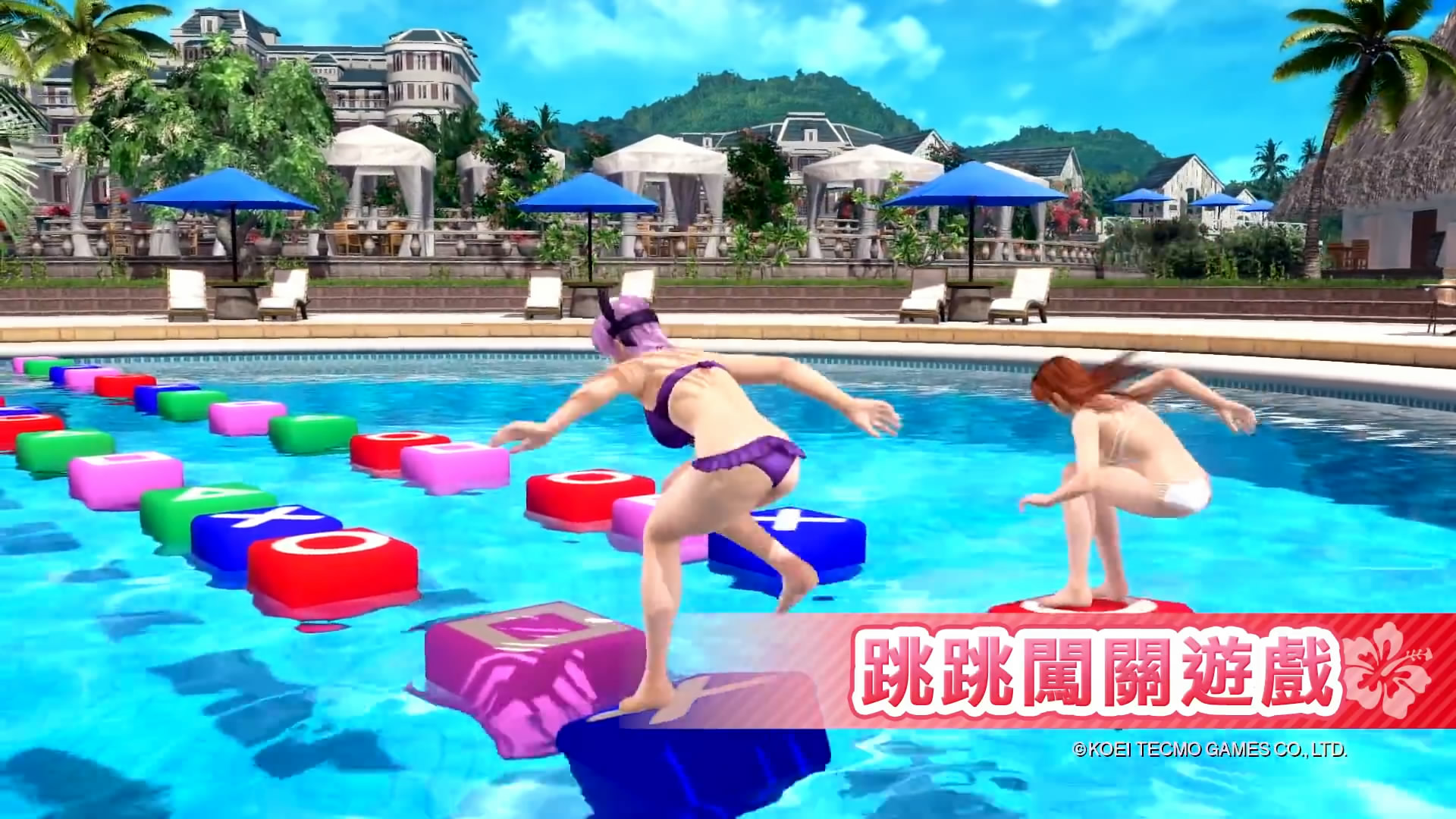《死或生沙滩排球3：绯红》中文预告 妹纸展现性感身姿
