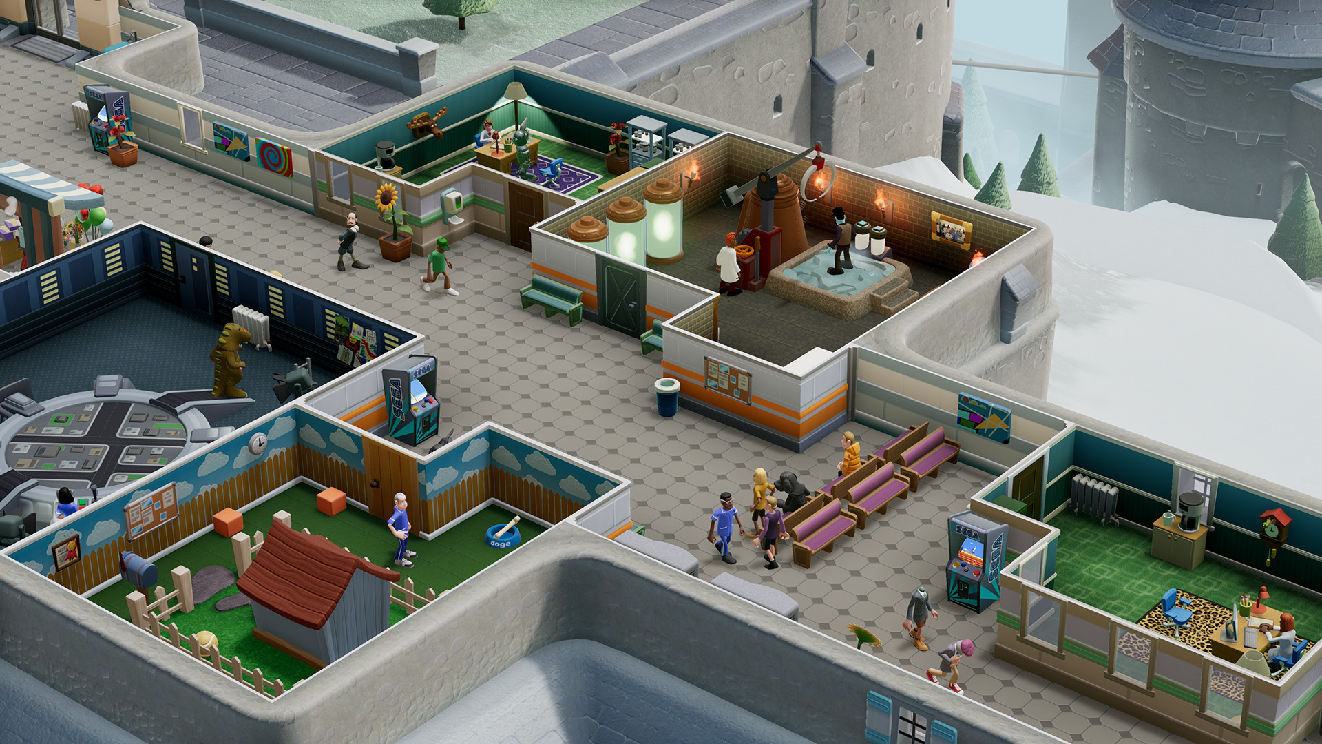 《双点医院》新DLC“野人”发售 加入新医院新疾病