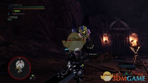 《怪物猎人：世界》暗夜潜行者蛮颚龙MOD