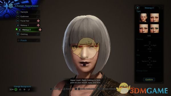 《怪物猎人：世界》白化女猎人MOD