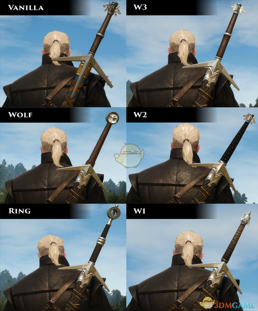 《巫师3：狂猎》杰洛特武器材质大修MOD