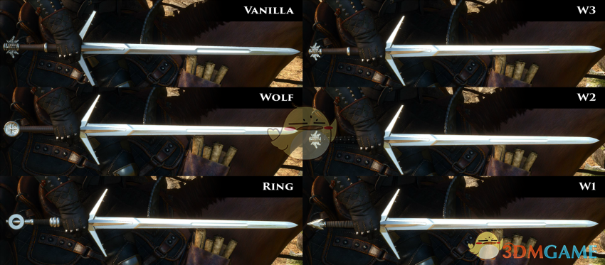 《巫师3：狂猎》杰洛特武器材质大修MOD