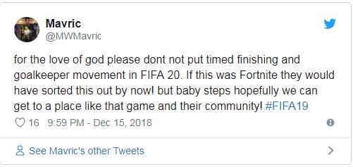 “精准射门”系统分裂《FIFA19》玩家群体 争议不断