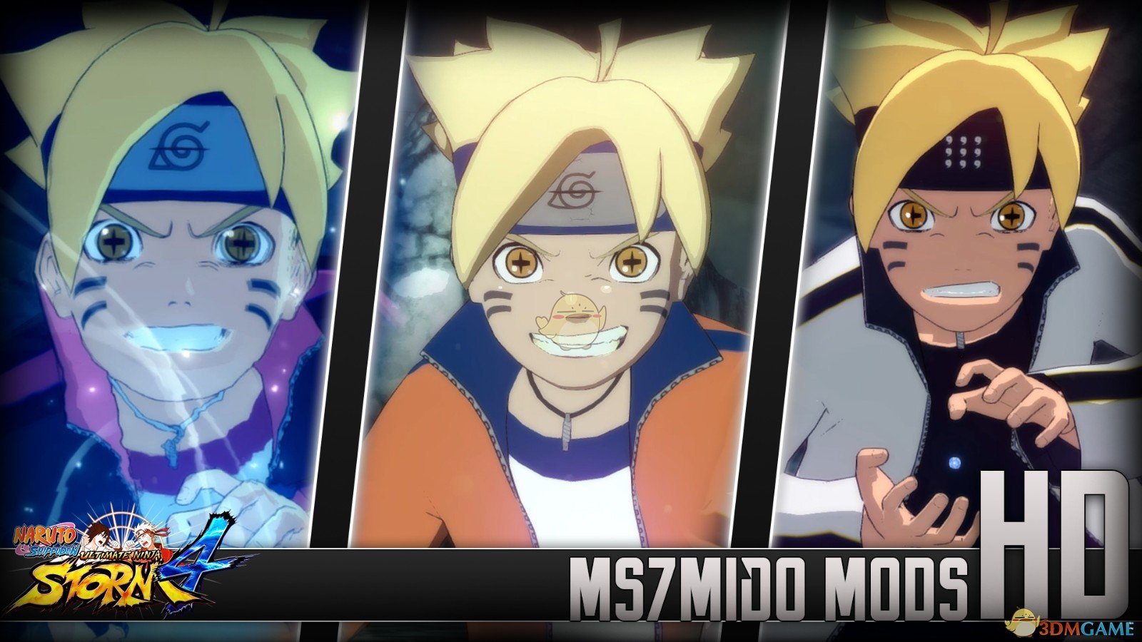 《火影忍者：究极忍者风暴4》博人仙人模式新衣服MOD