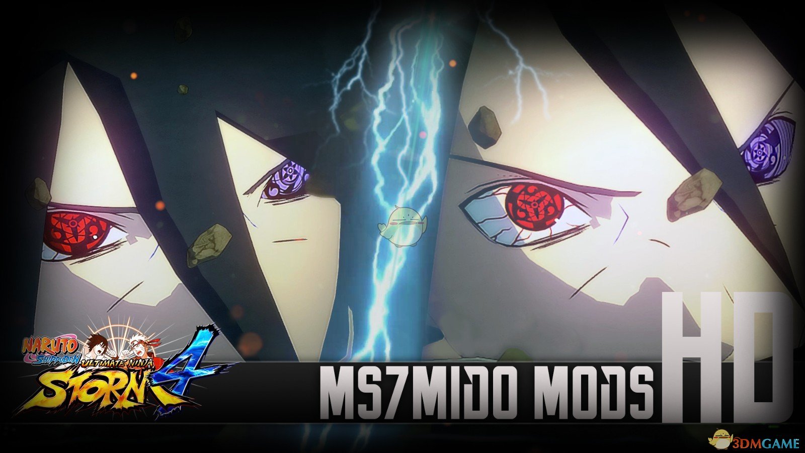 《火影忍者：究极忍者风暴4》佐助自定义写轮眼轮回眼MOD