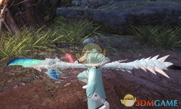 《怪物猎人：世界》青色丝瓜长枪MOD