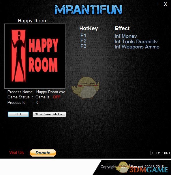 《快乐空间》v2.0三项修改器[MrAntiFun]