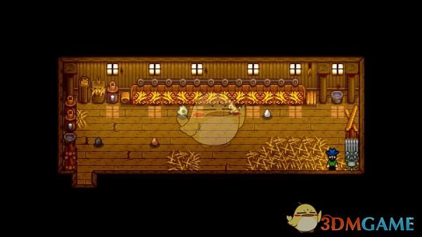 《星露谷物语》抚摸动物的稻草人MOD