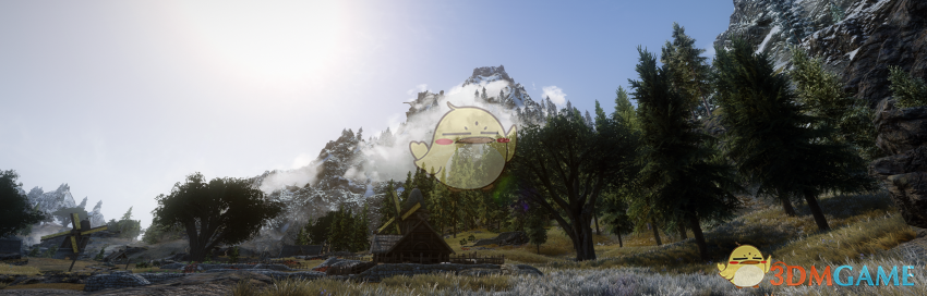 《上古卷轴5：天际》更多的树木MOD