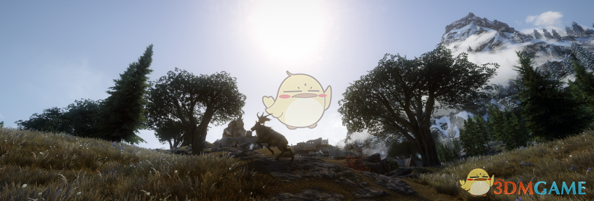 《上古卷轴5：天际》更多的树木MOD