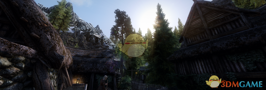 《上古卷轴5：天际》更多的树木MOD