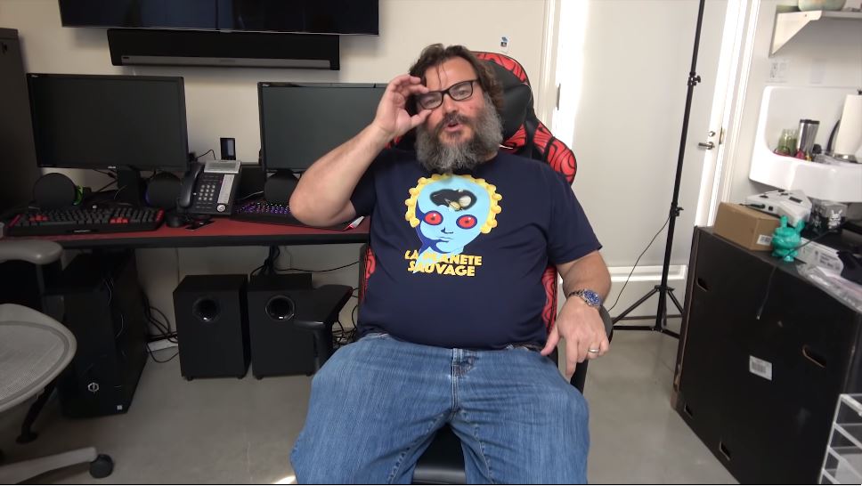 杰克布莱克的Y2B游戏频道一周关注人数就超过百万