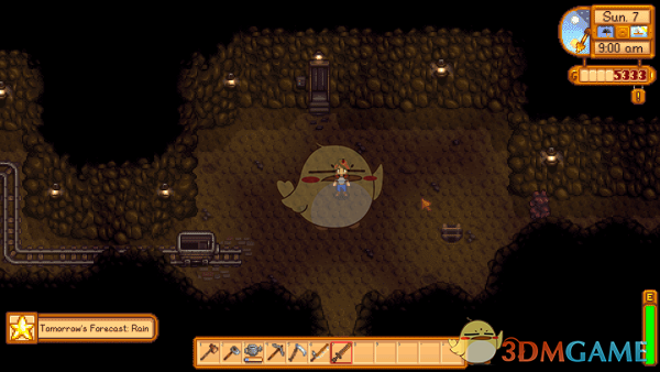 《星露谷物语》真实动态天气功能MOD