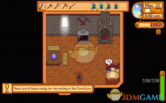 《星露谷物语》每日产物提示MOD