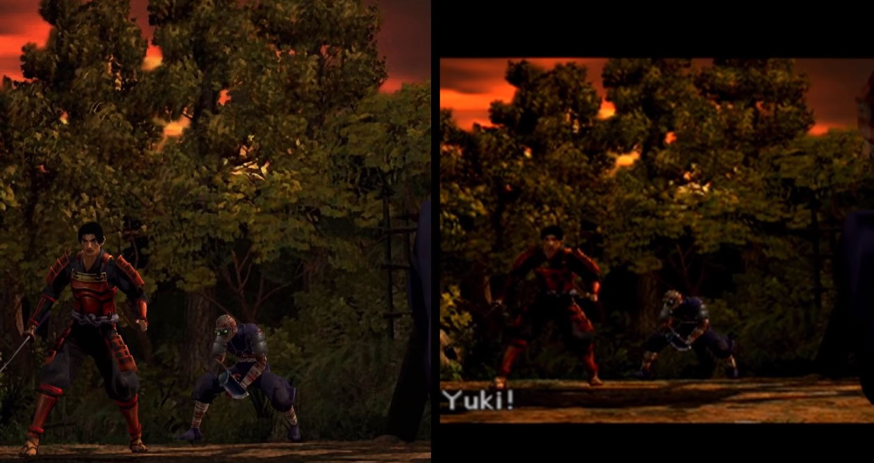 《鬼武者HD复刻版》Switch/PS2版对比 画面效果提升