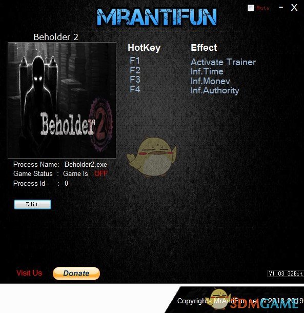 《旁观者2》v2018.01.04三项修改器[MrAntiFun]