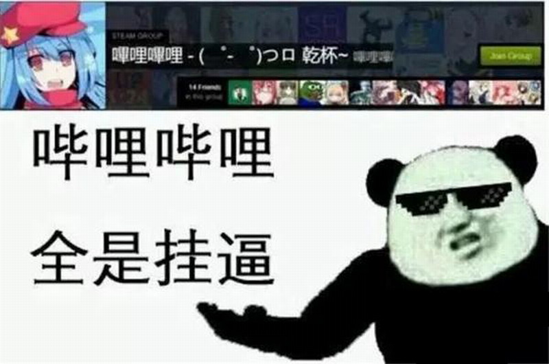 Steam原哔哩哔哩组被B站举报解散 玩家喜大普奔