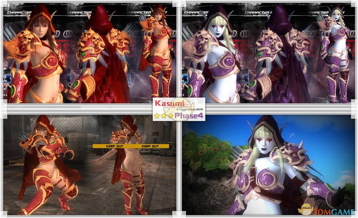 《死或生5：最后一战》希尔瓦娜斯服装MOD