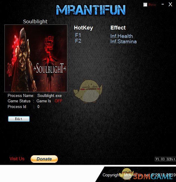 《灵魂枯萎》v1.33无限生命体力修改器[MrAntiFun]