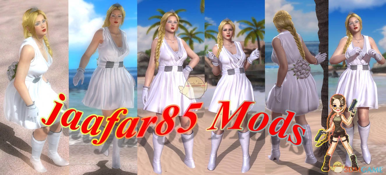 《死或生5：最后一战》Helena白色性感婚纱MOD