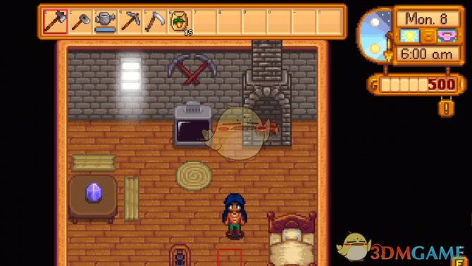 《星露谷物语》每日随机发色MOD