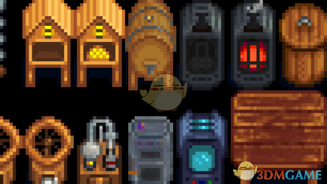 《星露谷物语》制造项目外观修改MOD