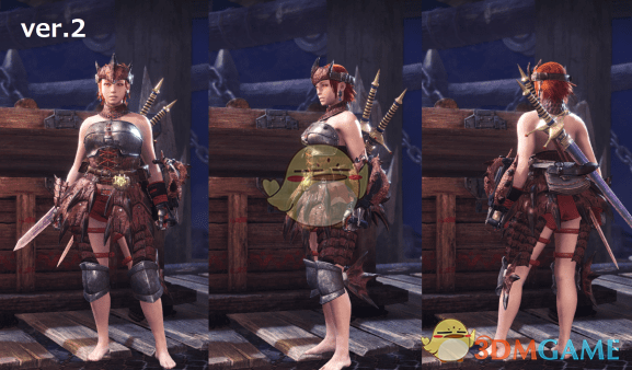 《怪物猎人：世界》火龙心比基尼套装MOD