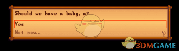 《星露谷物语》生孩子选项几率调整MOD