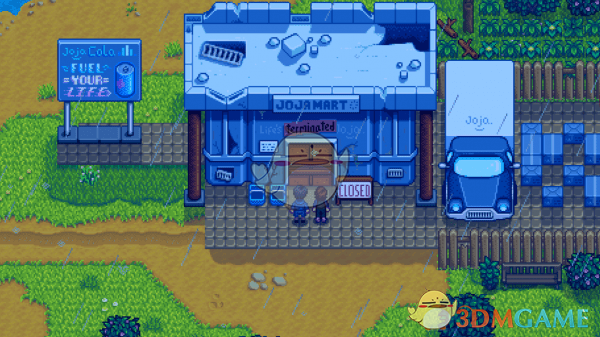 《星露谷物语》Joja倒闭后的肖恩对话MOD