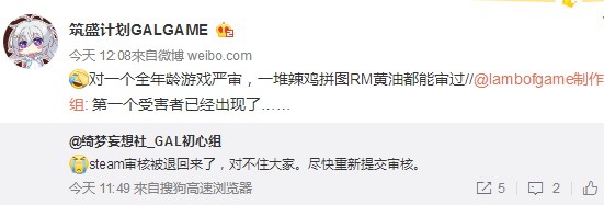 Steam严查GALGAME 萝莉泳装等题材被列入重点审查