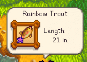 《星露谷物语》对话气泡显示鱼的品质MOD