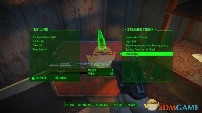 《辐射4》垃圾材料去负重MOD